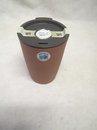 Becher to go MAGU CUP 310 ml mit Deckel Braun