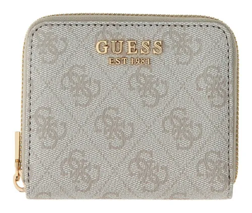 Guess Geldbörse SLG Small Zip Around Wallet in beige von GUESS