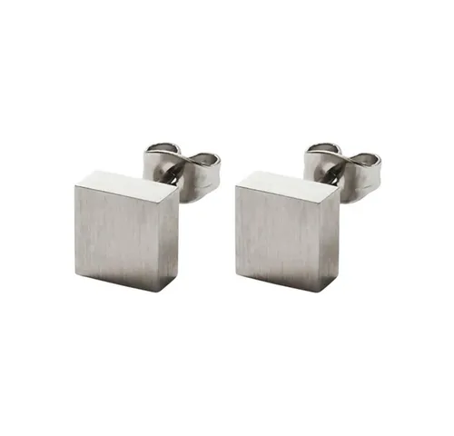 MONOMANIA Paar Ohrstecker - Unisex Pure Quadrat aus Edelstahl 31010 - Moderne MONOMANIA Ohrstecker aus hochwertigem Edelstahl, zeitloses Quadrat-Design, ideal für jeden Anlass und perfekt für die tägliche Verwendung. Ein stilvolles Accessoire für alle.