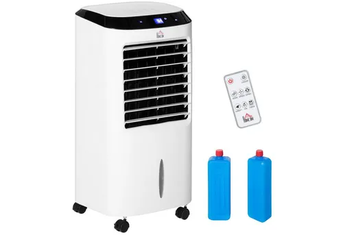 HOMCOM Standventilator Mobile Klimaanlage, mit Fernbedienung