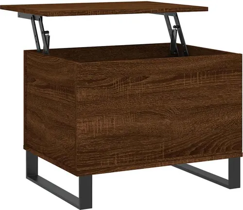 vidaXL Couchtisch Braun Eichen-Optik 60x44,5 cm von vidaXL