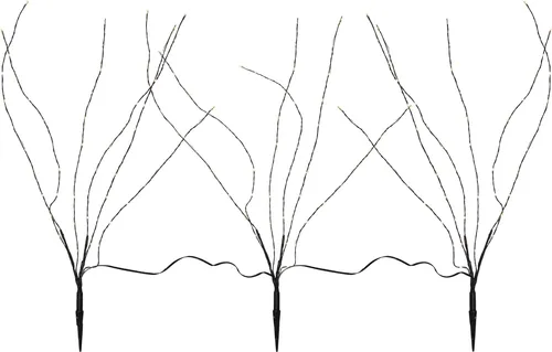 Star Trading Dekorationszweig Reedy, LED-Dekolampe in schwarz von Star Trading Deutschland GmbH