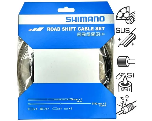 Shimano Felgenbremse Shimano Schaltzug-Set Road OT-SP41 schwarz