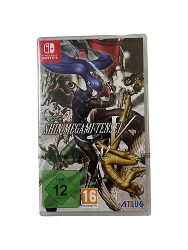 Shin Megami Tensei V für Nintendo Switch - Brandneu & Versiegelt - Action & Abenteuer Spiel von Nintendo, erleben Sie die faszinierende Welt von Shin Megami Tensei V in hochauflösender Grafik auf der Nintendo Switch.