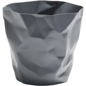 Essey Papierkorb Mini Bin Bin, Design Mülleimer in Graphite - Stylischer Design Papierkorb aus hochwertigem Material, ideal für moderne Büros und Wohnräume.