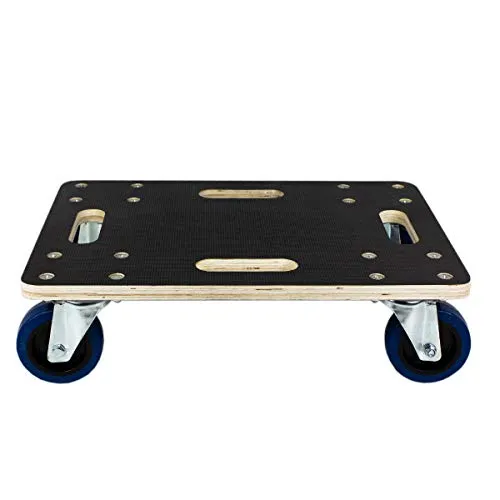 Rollbrett Möbelroller bis 800kg - Hochwertiger Möbelroller mit rutschfester Siebdruckbeschichtung und robusten Gummirollen. Ideal für den sicheren Transport von schweren Möbeln bis 800 kg.