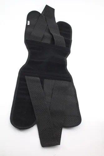 ANAMPION Kniebandage XL, Knieschützer mit Klettverschluss u. Patellaöffnung