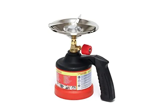 ROTHENBERGER Industrial Scout Campingkocher – Mobiler Kartuschenkocher für Outdoor-Abenteuer