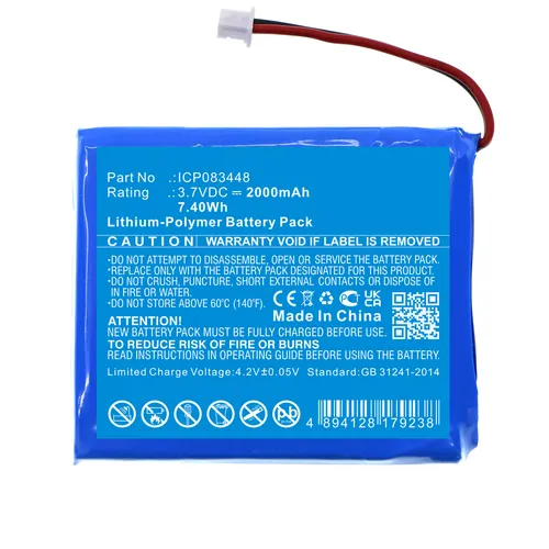 Akku für (1800mAh) ICP083448