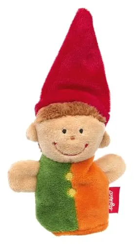 Sigikid Fingerpuppe Kasperl - My Little Theatre, handgefertigt und ideal für kreatives Rollenspiel bei Kindern von 6 bis 48 Monaten