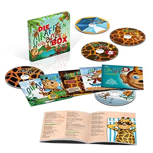 Produktbild Die Giraffenaffen Box (Limitierte 5cd Box)