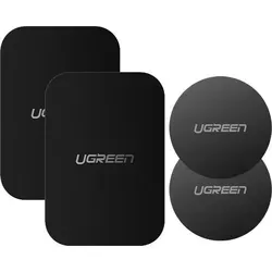 Ugreen Metallplatten Für Auto-Magnethalter Grau (Lp123) - Schwarz