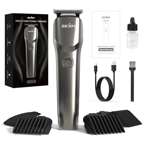 Haarschneider für Männer Bart Trimmer mit USB wiederaufladbar, Professional Cordless Hair Trimmer, wiederaufladbare Home Haarschnitt für Männer Frauen Kinder, Schneiden Bart Trimmer Barbier Maschine