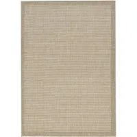 Outdoor Teppich GIZA Beige 240 x 340 cm - Outdoorteppich in Beige, wetterbeständig und pflegeleicht, ideal für Terrasse oder Balkon – für gemütliche Stunden im Freien.