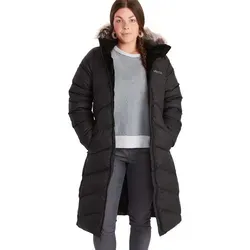 Marmot Montreaux Jacke Schwarz XL - Skijacke mit 700 Fill RDS Daunen und Down Defender für optimale Wärme und Feuchtigkeitsschutz. Abnehmbare Kapuze und gefütterte Taschen für zusätzlichen Komfort.