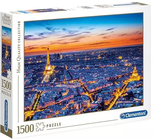 Puzzle 1500 elementów. High Quality Collection. Paryż Clementoni 8005125318155