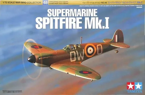 Tamiya 60748 Supermarine Spitfire Mk.I 1/72