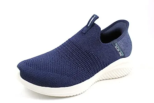 Skechers Damen Ultra Flex 3.0 Smooth Step Sneakers - Damen-Sneaker mit Hands Free Slip-Ins für müheloses Anziehen und einem luftgekühlten Memory-Schaum für unvergleichlichen Komfort.