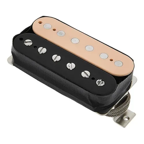Gibson Custombucker Zebra - Humbucker Tonabnehmer für E-Gitarre, bietet klassischen PAF Sound und ist ideal für Gibson Custom Modelle; Made in USA und ungewachst für authentischen Klang.