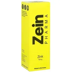 Zink 15mg von ZEINpharma - Nahrungsergänzungsmittel für ein starkes Immunsystem, enthält 15 mg Zink pro Kapsel und schützt aktiv vor oxidativem Stress.