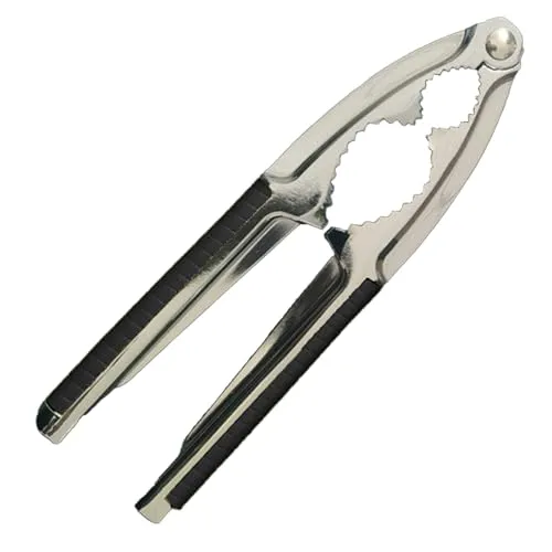 YingMengZhiGe Walnussknacker & Nussknacker Walnüsse, Nutcracker aus Metall, Nussknacker für Haselnüsse & Paranüsse, Walnüsse Maronen, Zinklegierung, Stabil & Ergonomisch