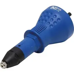 Blindnietvorrichtung 2.4-4.8 mm mit Montageschlüssel - Werkzeug-Set zur Umwandlung jeder Bohrmaschine in eine Nietzange, einfach zu bedienen mit Rechts-/Linkslauf und 15 Nm Drehmoment.