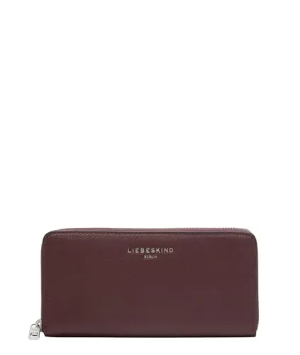 LIEBESKIND Berlin Gigi WALLET L Vintage Goat pomegranate - Eleganter Geldbeutel aus hochwertigem Ziegenleder, bietet ausreichend Platz für Karten und Bargeld, ideal für stilbewusste Menschen.
