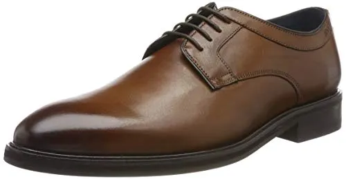 JOOP! pero kleitos Schnürschuh braun 41 EU - Klassischer Schnürschuh aus hochwertigem Rindsleder in Cognac, ideal für stilbewusste Männer. Bequeme Passform und elegantes Design für jeden Anlass.
