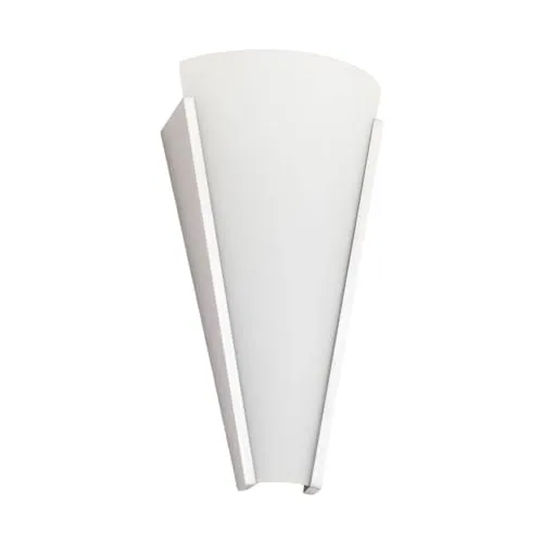 Lindby Glas Wandlampe - Stilvolle Wandleuchte aus Metall und satiniertem Glas, ideal für blendfreies Licht in Wohnzimmer oder Esszimmer. Flexibel durch austauschbares E14 Leuchtmittel (nicht enthalten). Maße: 31x15,5x8,5 cm.