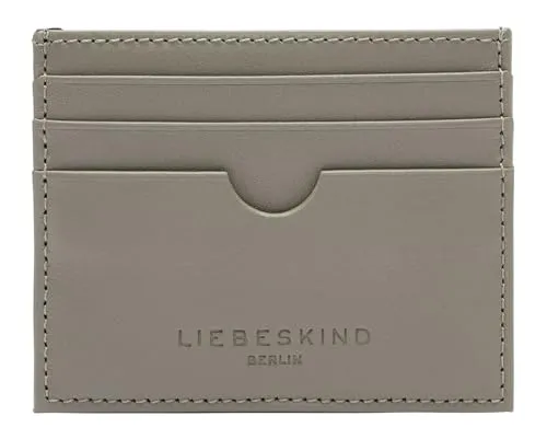 Liebeskind Berlin Reto MEN WALLET XS SOFT NAPPA - Neutral Gray - Umhängetaschen, elegantes und kompaktes Design aus weichem Nappa-Leder, ideal für den modernen Mann.
