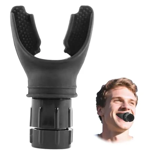 Produktbild Lungentrainer & Atemtrainer für effektives Ausdauertraining – Verstellbarer Widerstand, Diaphragma-Training, Atemretter zur Lungenstärkung, Ideal für Sport & Schwimmen, Hochwertiges ABS + Silikongel