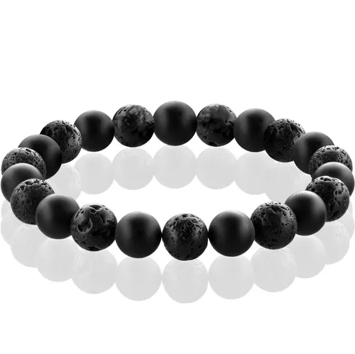 FABACH Armband Chakra Perlenarmbänder mit 8mm Schmuckstein-Perlen