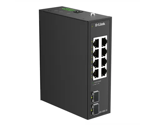 D-Link DIS-100G-10 10-Port Industrial Gigabit Switch