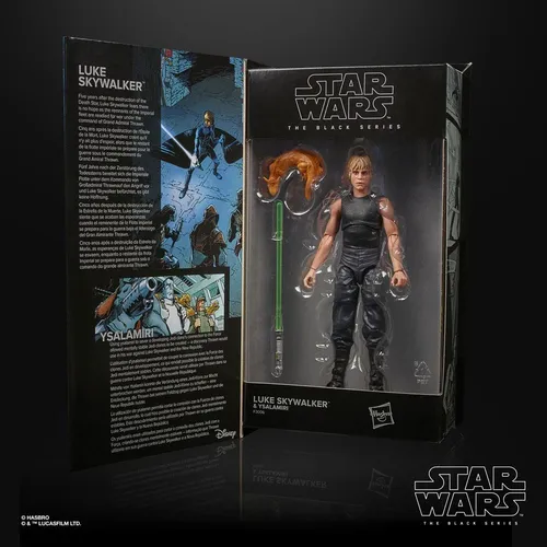 STAR WARS Black Series - Luke Skywalker - 15 cm - 50th Anniversary Figur - Aufsteller & Figuren, detailgetreue Sammlerfigur zum 50-jährigen Jubiläum, perfekt für Fans und Sammler