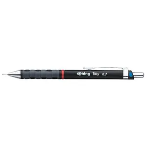 rOtring Tikky 1904696 - 0,70 mm Feinminenstift mit gummiertem Griff, ideal für präzises Zeichnen und komfortable Handhabung