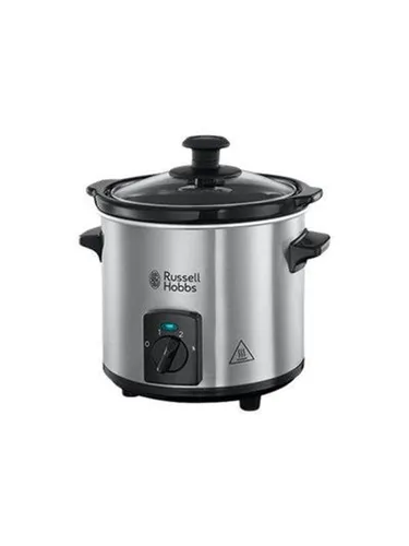 Russell Hobbs Slow Cooker Mini - 2L Keramik-Gartopf, 3 Temperatureinstellungen und Warmhaltefunktion für müheloses Kochen