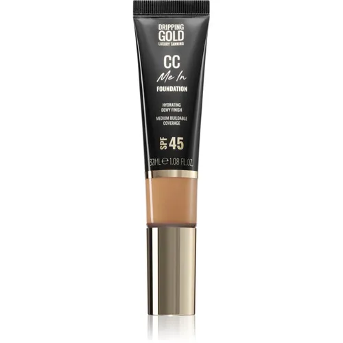 Dripping Gold CC Me In leichtes Make-up SPF 45 Farbton Golden 05 32 ml