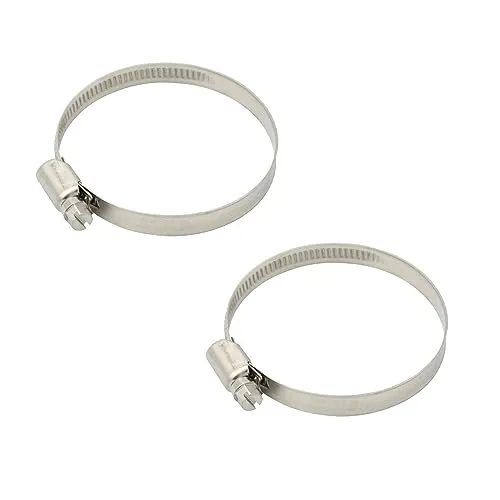 Stabilo-Sanitaer 2x Edelstahl Schlauchschelle 50-70 mm 2 Zoll Schlauchklemme V2A DIN 3017 W4 Niro Nirosta