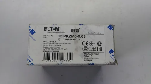 Eaton 072733 Motorschutzschalter 3-polig - Motorschütze mit Schraubanschluss, bietet zuverlässigen Schutz für Motoren bis 63 A und sorgt für hohe Betriebssicherheit.