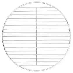 vidaXL Grillrost - Rund 304 Edelstahl, rostbeständig und ideal für Weber- und Holzkohlegrills, leicht zu reinigen und langlebig