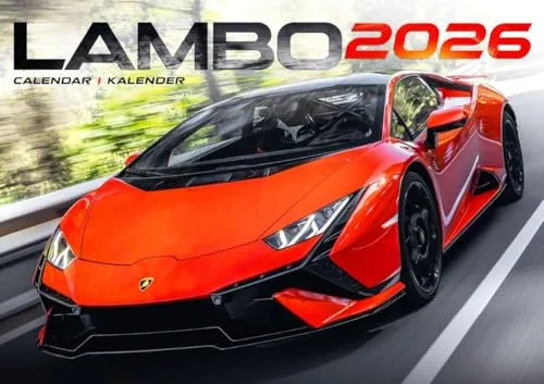 Lamborghini Kalender 2026 von ML Publishing LLC