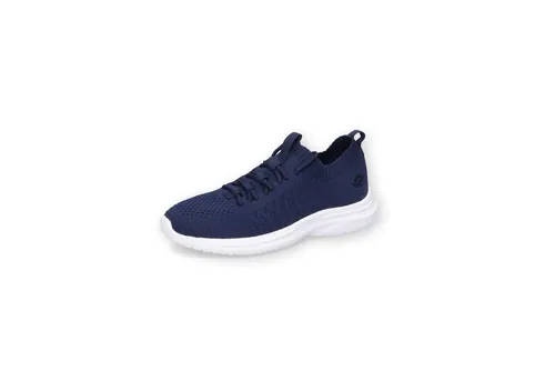 Dockers by Gerli Damen Low-Top Sneaker - Dunkelblau, 44 EU - Wanderschuhe für Damen, ideal für Freizeit und Business, mit bequemem Textil-Obermaterial und normaler Weite für optimalen Tragekomfort.