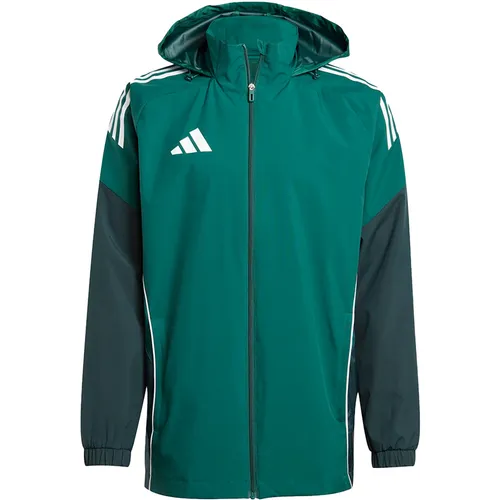 Adidas Tiro 25 Competition Allwetterjacke in grün von adidas