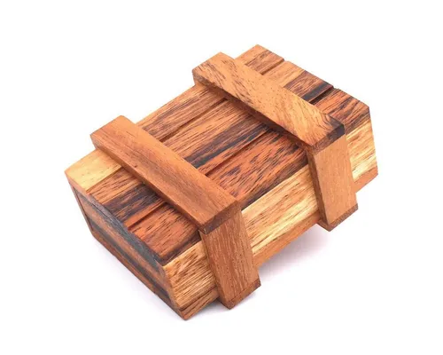 ROMBOL Denkspiele Spiel Geschenkbox, Magic Box, Schatzkiste, Geschenkverpackung, wiederverwendbar