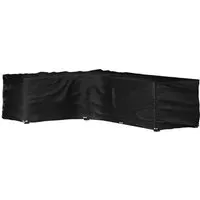 vidaXL Gartenmöbel Abdeckung L-Form - Abdeckhaube für Rattanmöbel, wasserdicht und UV-beständig, schützt optimal vor Witterungseinflüssen und sorgt für lange Lebensdauer deiner Möbel.