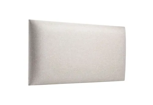 softwalls Kopfteil Wandkissen Webstoff in beige von softwalls