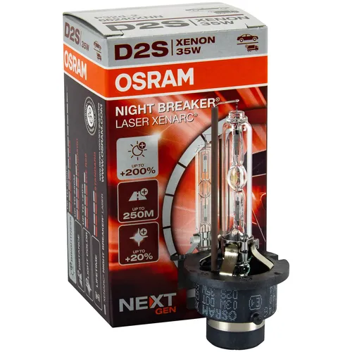 OSRAM XENARC NIGHT BREAKER® LASER D2S 35W 12V +200%