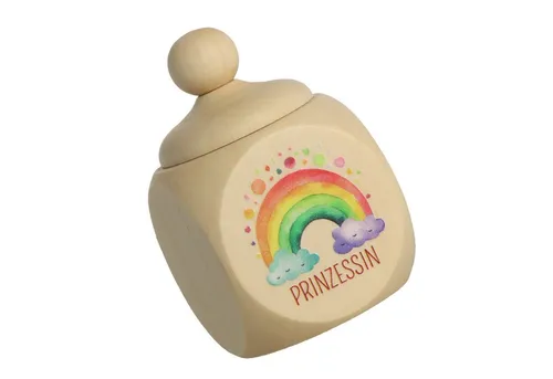 Spruchreif® Zahndose Milchzahndose aus Holz mit Schraubdeckel · Zahndose zur Aufbewahrung (1 St)