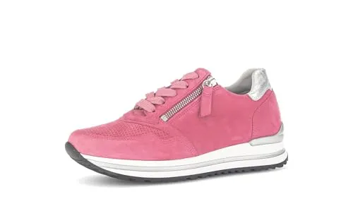 Gabor Damen Low-Top Sneaker, Komfortable Chunky Sportschuhe - Wanderschuhe mit komfortabler Mehrweite (H) für optimalen Tragekomfort, ideal für Freizeit und Alltag.