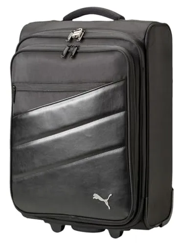 PUMA Team Trolley Bag black UA - Handgepäck mit praktischem Design: Die PUMA Trolley-Tasche bietet viel Platz, zwei zusätzliche Fächer und einen abschließbaren Reißverschluss für sichere Aufbewahrung.
